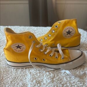 Converse Kids Bright Yellow High-Tops